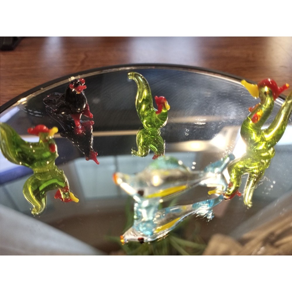Vintage Hand blown glass mini animals - Picture 2 of 6